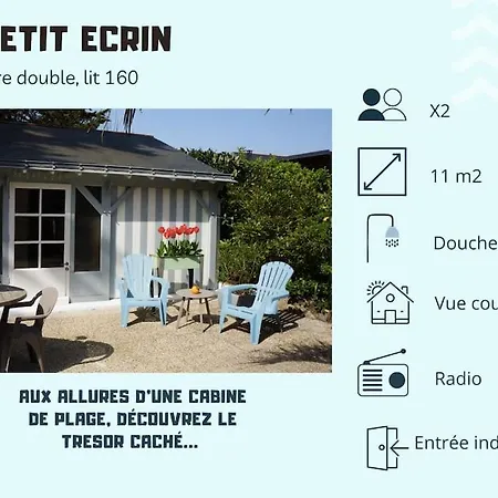 Maison : L'ecrin De L'ocean, 80 Metres De La Plage.